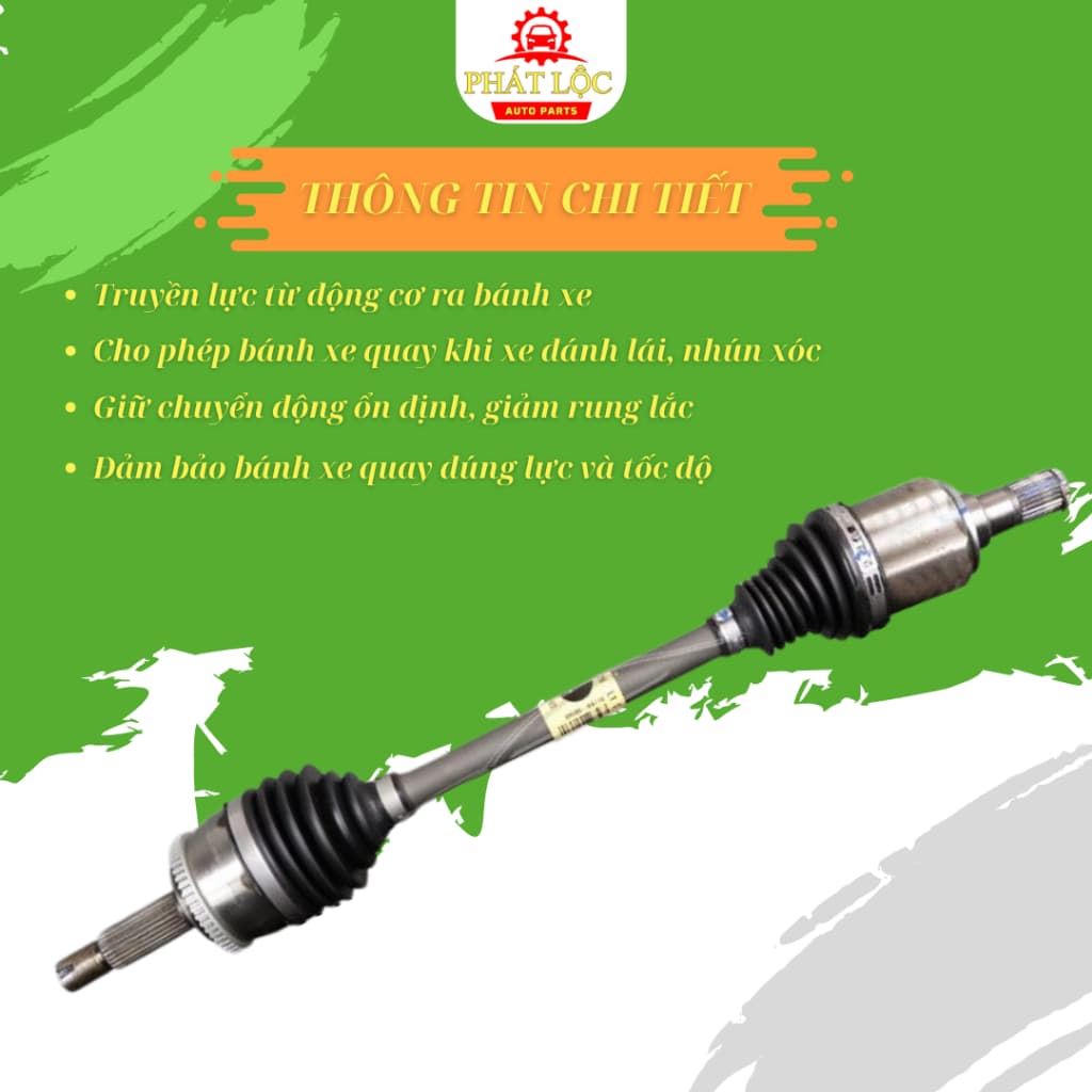 Cây láp Grand i10 2014-2022 ( Hyundai chính hãng) - ảnh 3