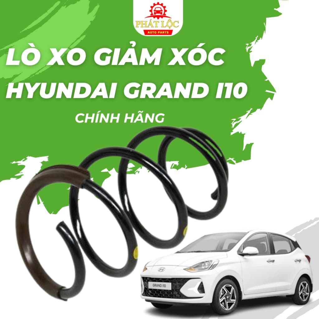 Lò xo giảm xóc Grand I10 2014-2022 ( Hyundai chính hãng)