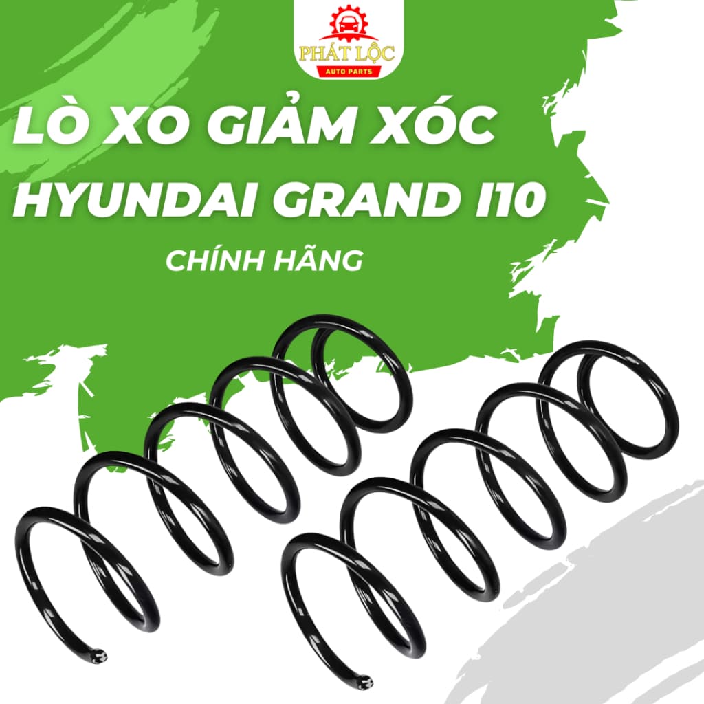 Lò xo giảm xóc Grand I10 2014-2022 ( Hyundai chính hãng) - ảnh 2