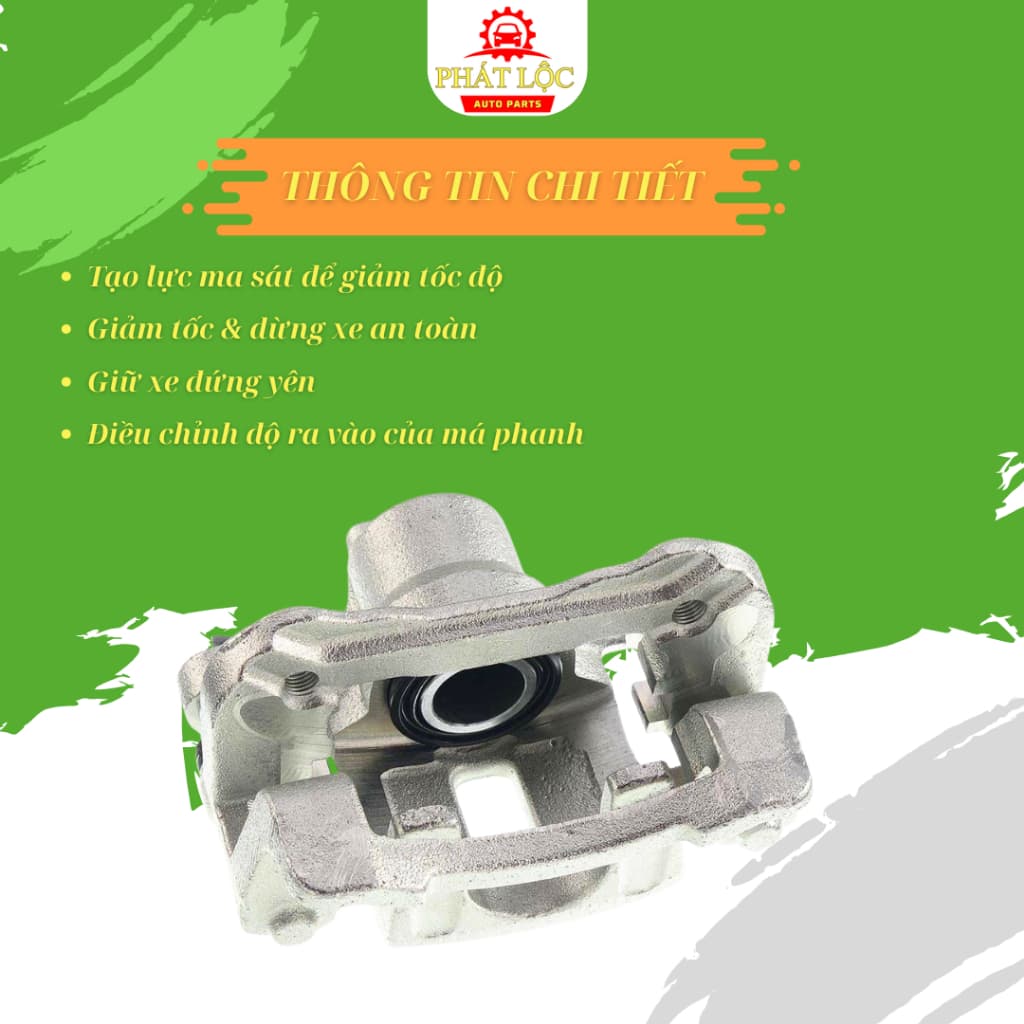 Cụm gông phanh trước Grand I10 2014-2022 ( Hyundia chính hãng) - ảnh 3