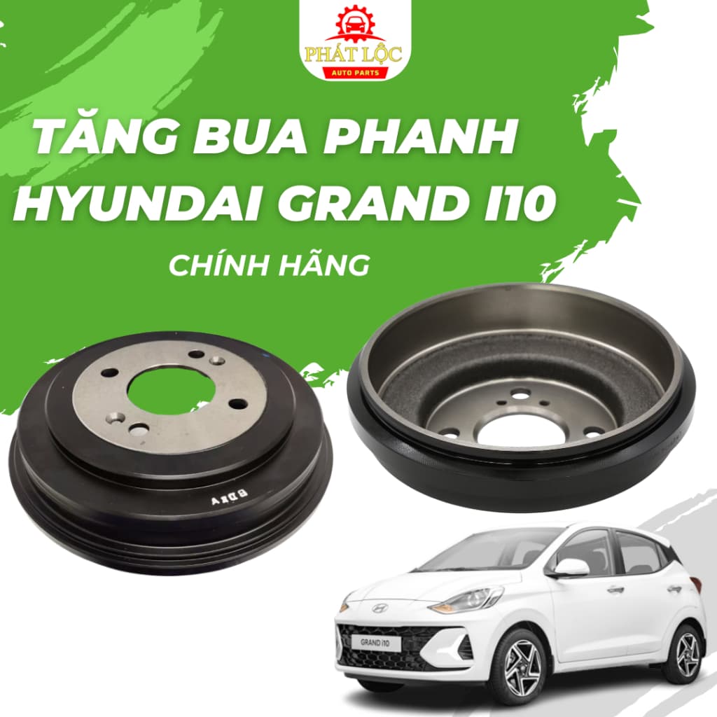 Tăng bua phanh sau Grand I10 2014-2022 ( Hyundai chính hãng)