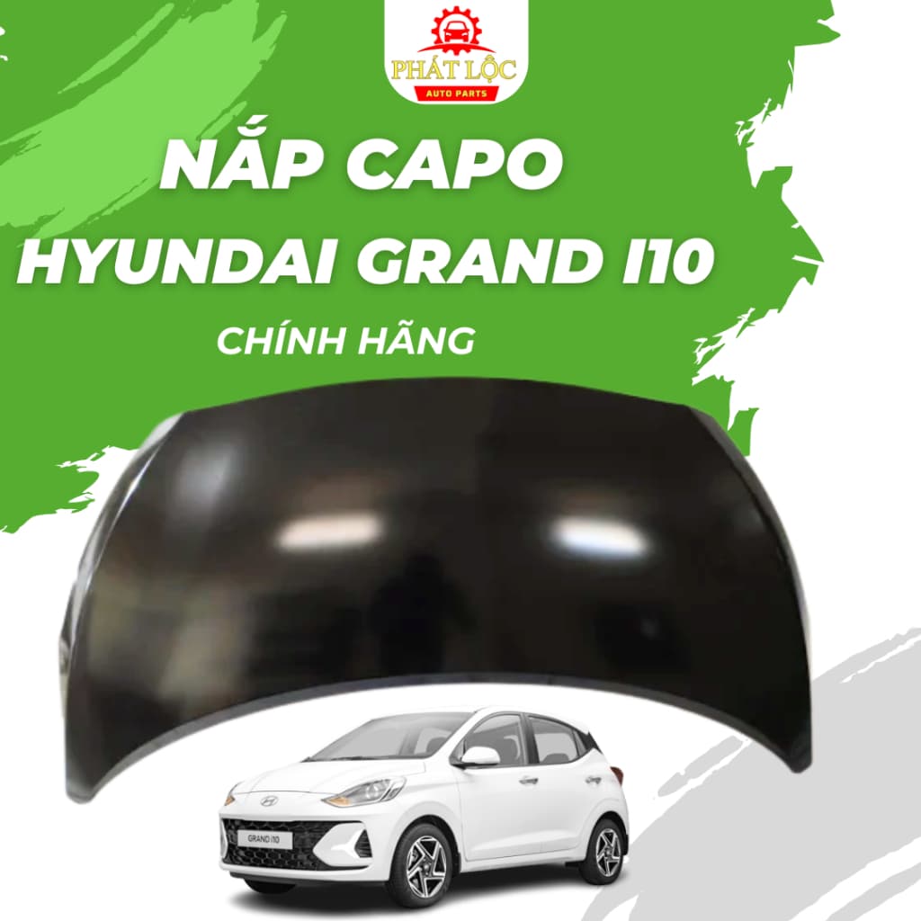Nắp capo Grand I10 2014-2022 ( Hyundai chính hãng)