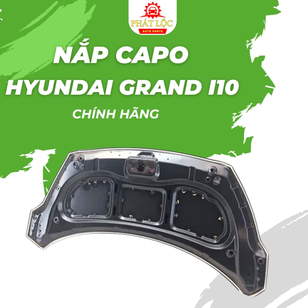 Nắp capo Grand I10 2014-2022 ( Hyundai chính hãng) - ảnh 2