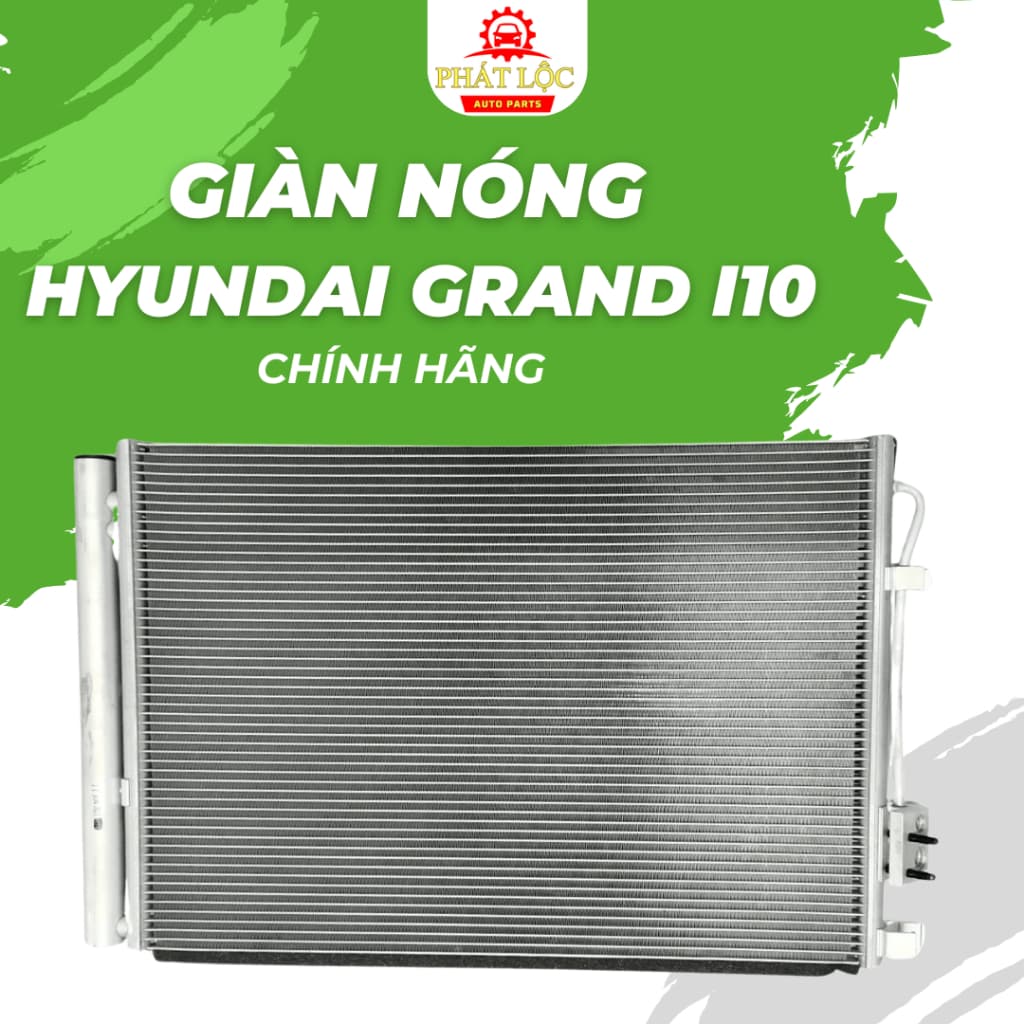 Giàn nóng, dàn nóng Grand I10 2014-2022 ( Hyundai chính hãng) - ảnh 2