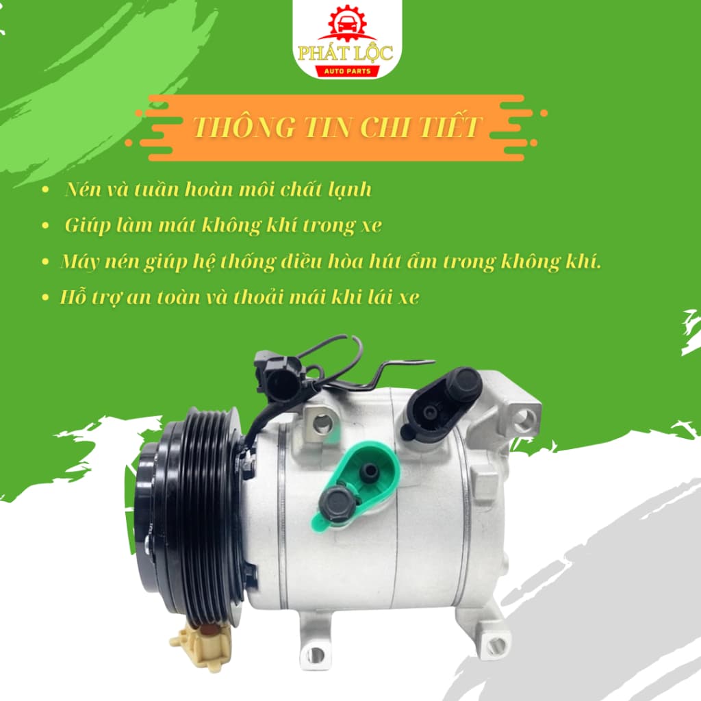 Lốc điều hòa Grand I10 2014-2022 ( Hyundai chính hãng) - ảnh 3