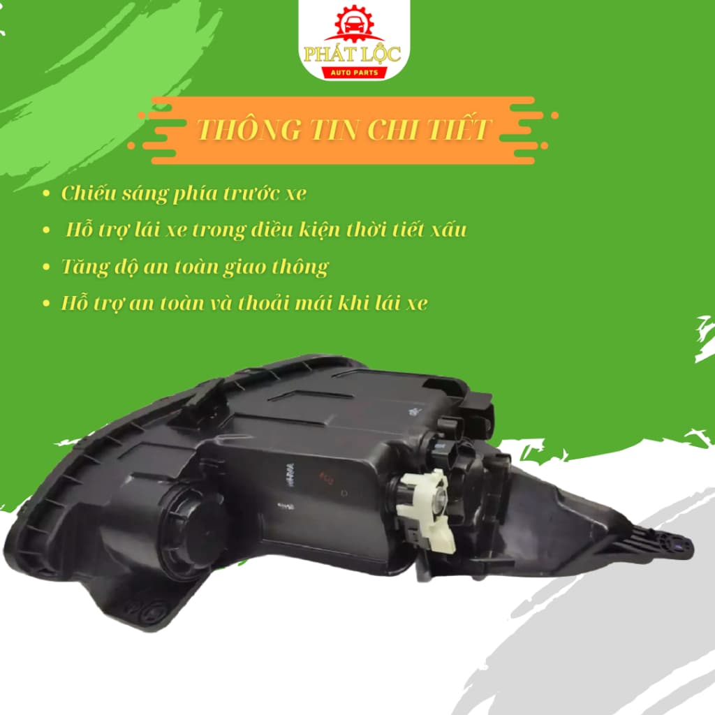 Đèn pha trước Grand i10 2014-2020 ( Hyundai chính hãng) - ảnh 3