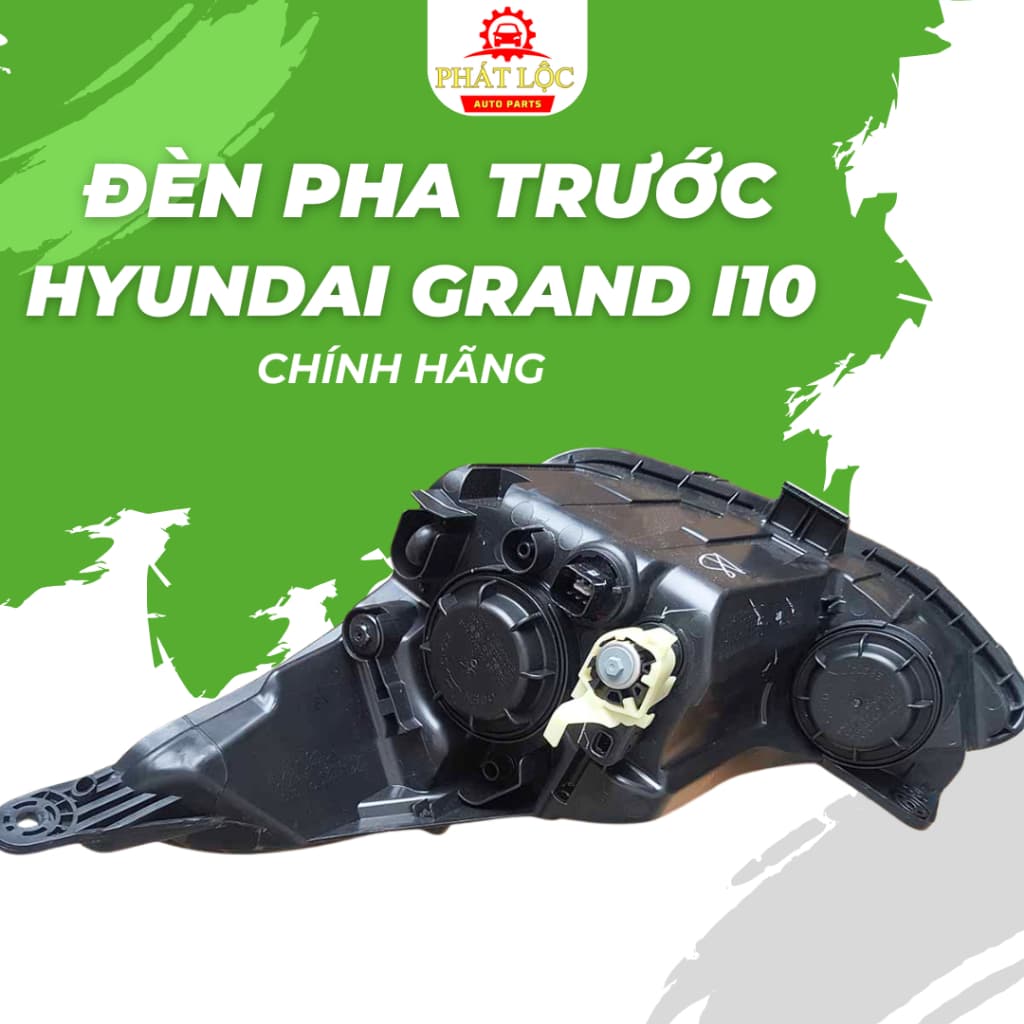 Đèn pha trước Grand i10 2014-2020 ( Hyundai chính hãng) - ảnh 2