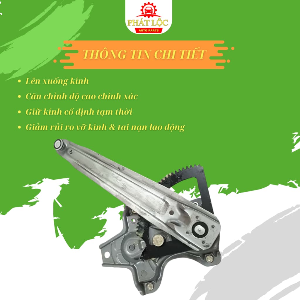 Cáp nâng kính,Comba nâng hạ kính Grand i10 2014-2021 ( Hyundai chính hãng) - ảnh 3
