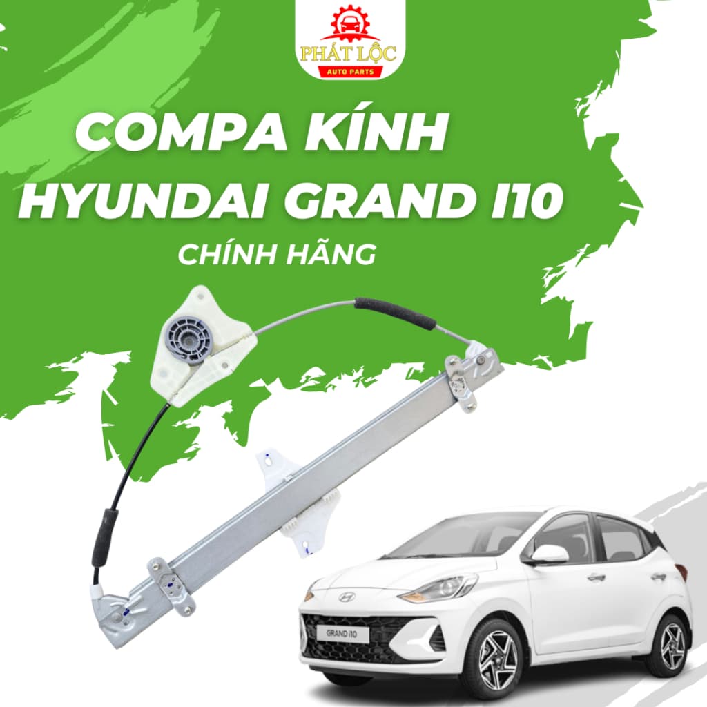 Cáp nâng kính,Comba nâng hạ kính Grand i10 2014-2021 ( Hyundai chính hãng) - ảnh 2