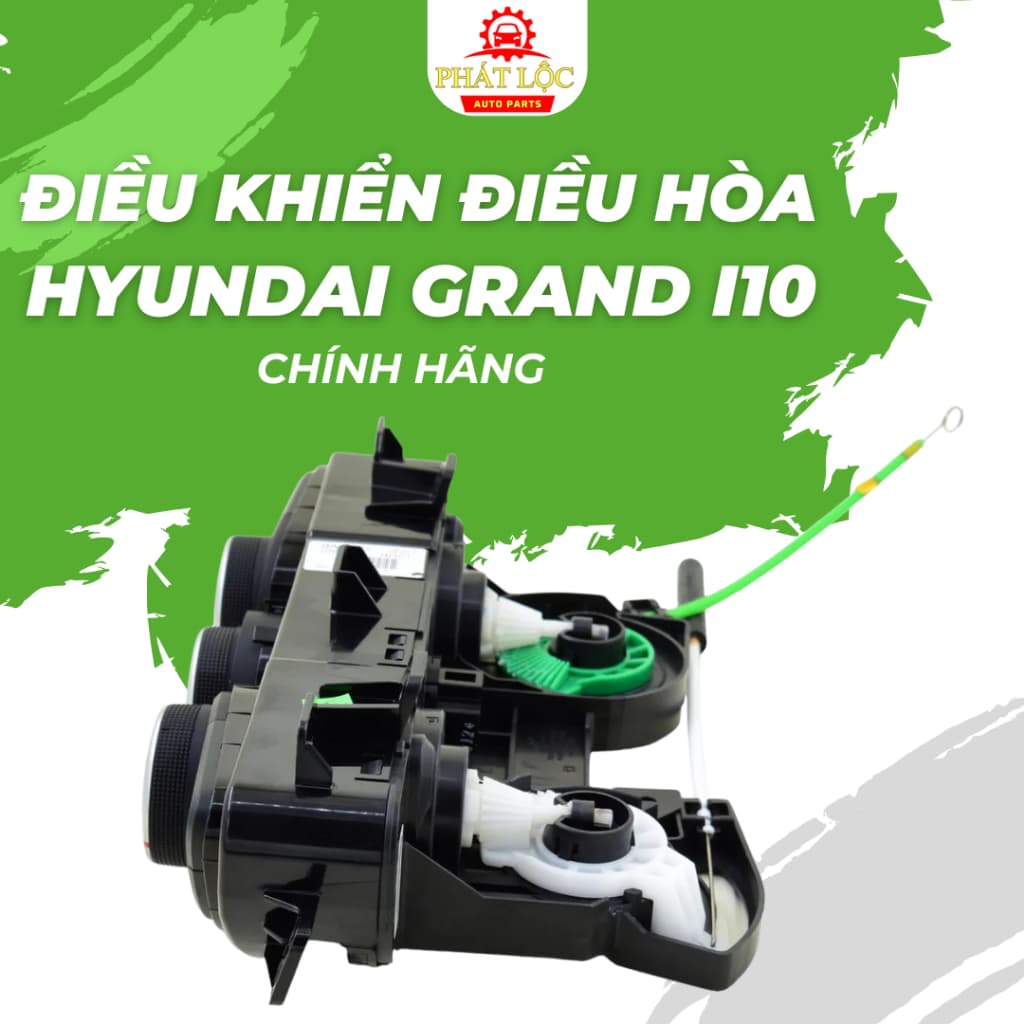 Cụm công tắc điều khiển điều hòa Grand I10 2014-2021 ( Hyundia chính hãng) - ảnh 2