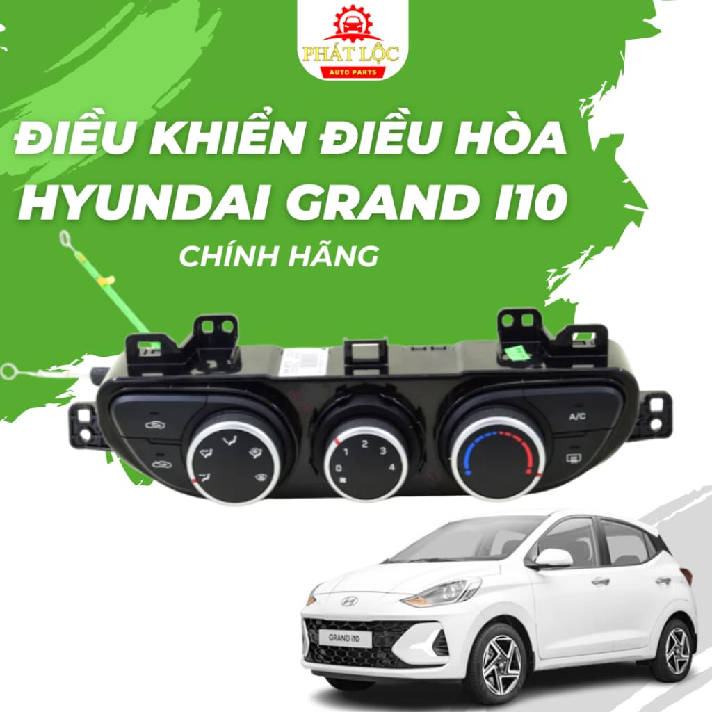 Cụm công tắc điều khiển điều hòa Grand I10 2014-2021 ( Hyundia chính hãng)