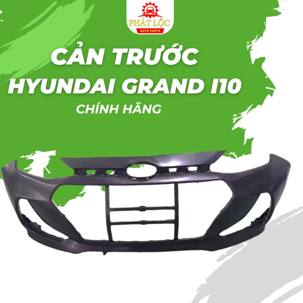 Cản trước, ba đờ xốc trước Grand I10 2014-2020 ( Hyundai chính hãng) - ảnh 2