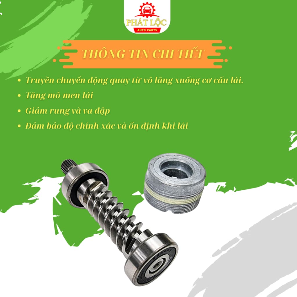 Trục vít cọc lái Grand I10 2014-2021 ( Hyundai chính hãng) - ảnh 3